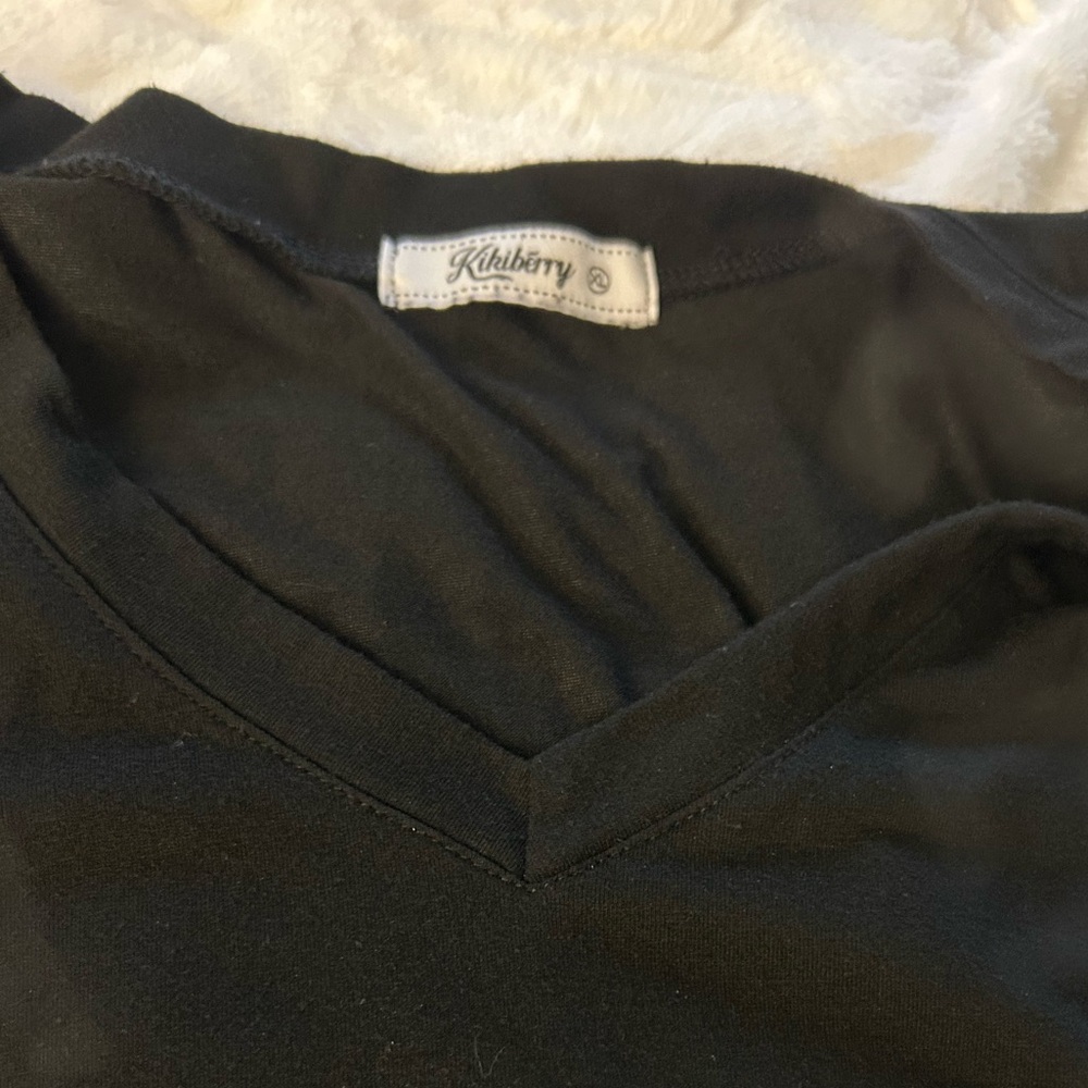 Black Graphic T-Shirt with “It’s Fine” theme SZ XL washed not worn - Picture 2 of 4